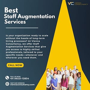 Team collaboration boosted by Vienna Consultancy's expert staff augmentation services